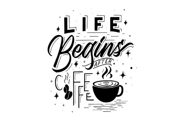 Life Begins After Coffee Quote: A Designer’s Review