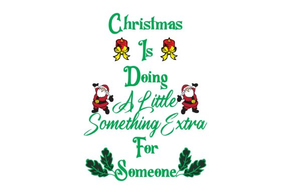 Review: Christmas is Doing a Little Quote Design