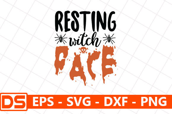 Review: Resting Witch Face Halloween Quote Design