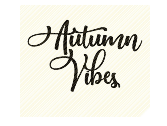 Reviewing Autumn Vibes Fall Quote Graphic for Stitch