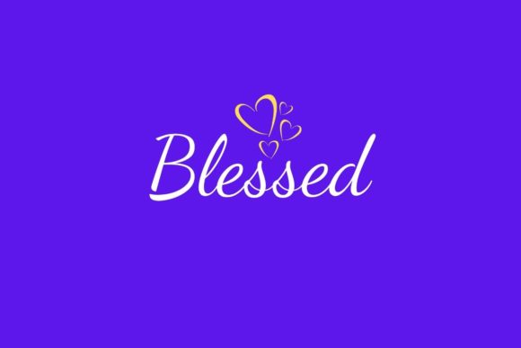 Reviewing Blessed Quote Craft Design for Embroidery