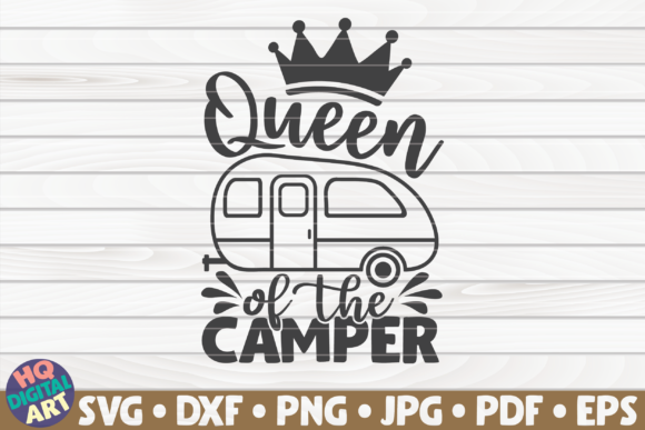 Reviewing Queen of the Camper Camping Quote for Embroidery