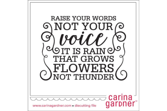 Reviewing Raise Your Words Quote for Real Embroidery