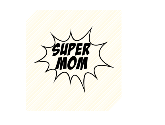 Reviewing Supermom Quote Graphic for Embroidery