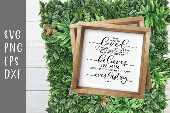 Reviewing the For God so Loved Quote for Embroidery