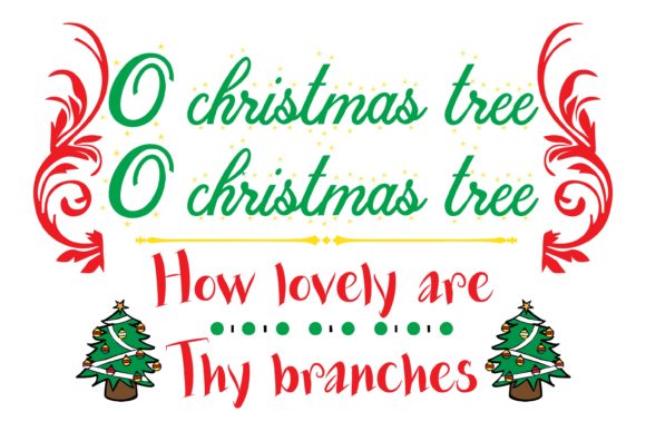 Reviewing the O Christmas Tree Quote Design