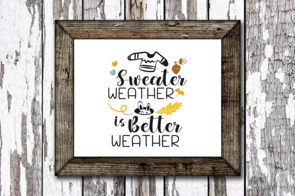Sweater Weather Autumn Quote: A Designer’s Review
